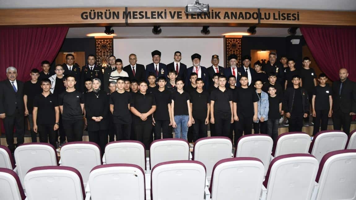 Gürün Mesleki ve Teknik Anadolu Lisesi’nde Gaziler Günü Programı